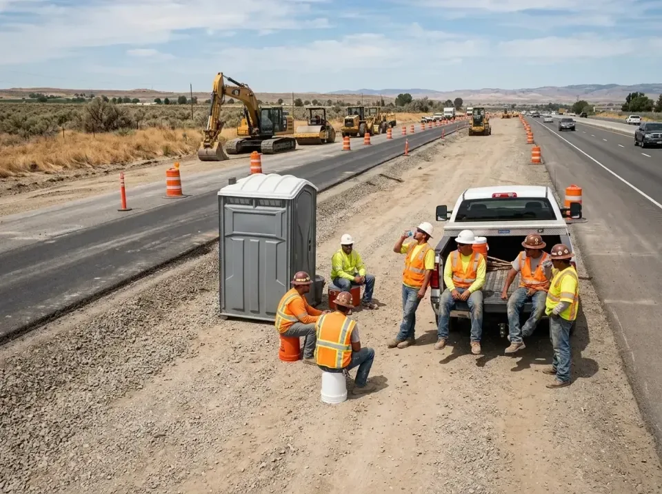 highway-road-construction-crew-007 — frequently asked questions, Porta Potty and Restroom Rentals in Fayetteville, WV